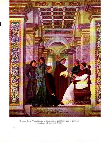 LAMINA 28288: El papa Sixto IV 