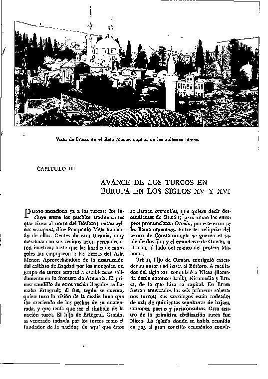 LAMINA 28285: Vista de Brusa, Turquia