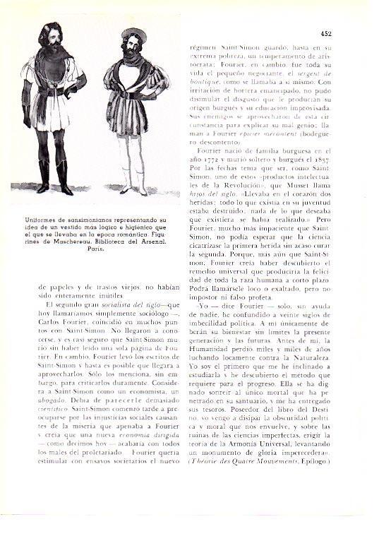 LAMINA 28277: Uniformes de sansamonianos, figurines de Maschereau