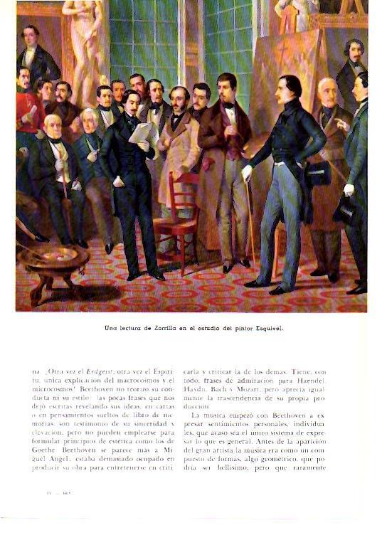 LAMINA 28273: Una lectura de Zorrilla en el estudio de Esquivel