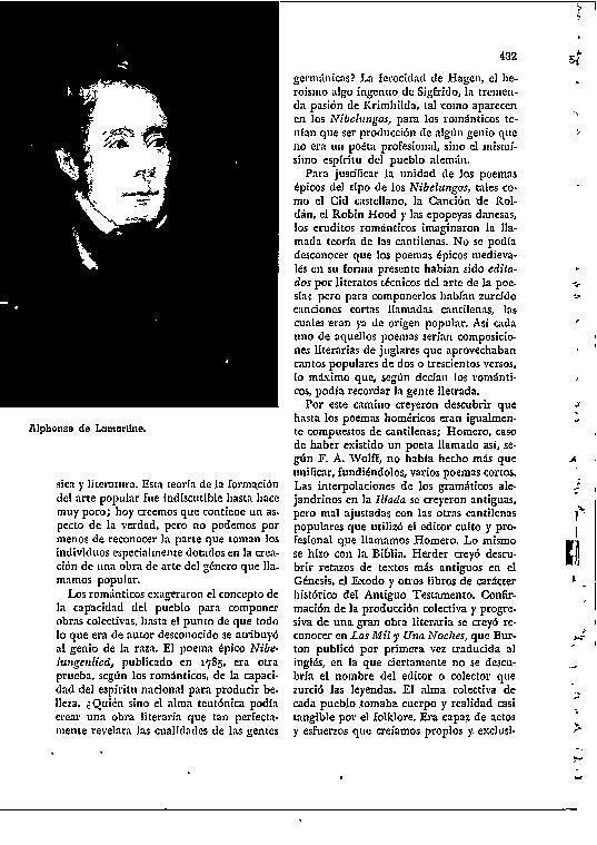 LAMINA 28267: Alphonse de Lamartine