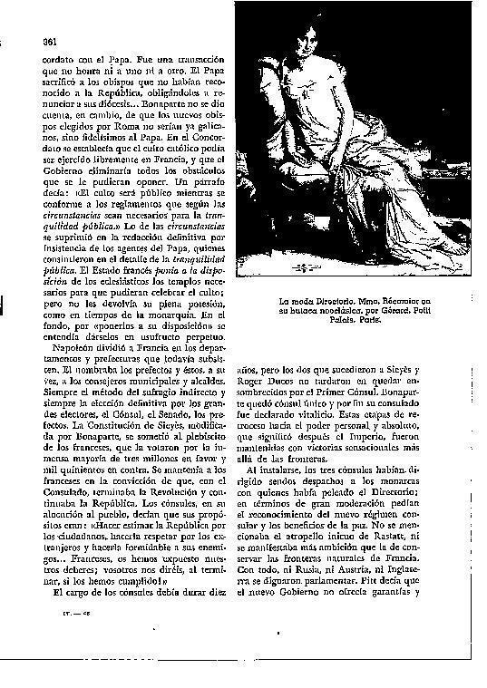 LAMINA 28232: Madame Recamier en su butaca, por Gerard