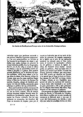 LAMINA 28188: Abadia de Port Royal aux Champs antes de su destruccion