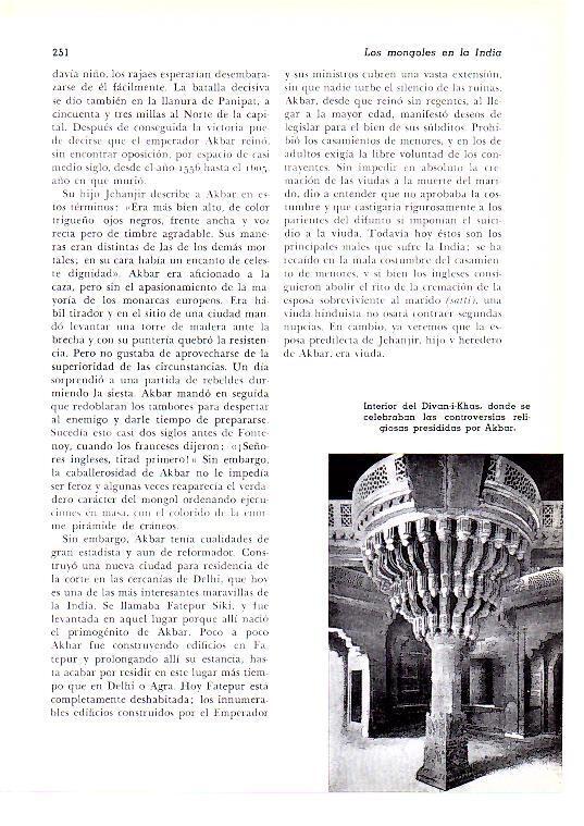 LAMINA 28178: Interior del Divan-i-Khas, India