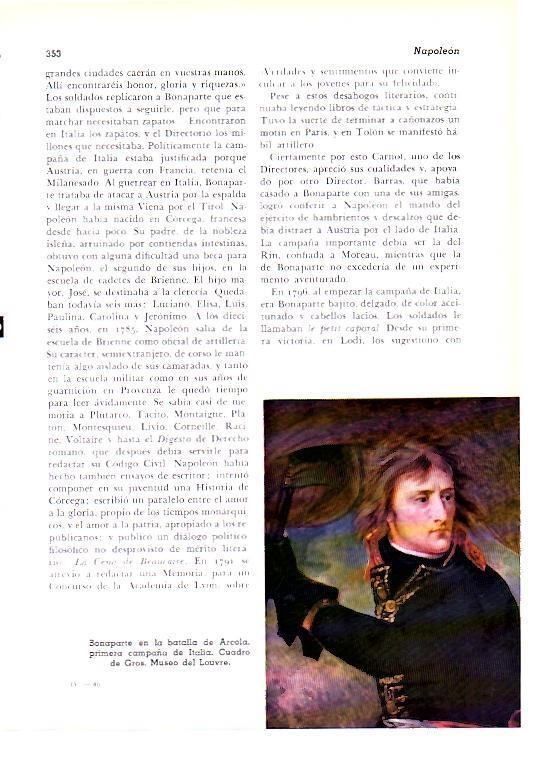 LAMINA 28228: Bonaparte en la batalla de Arcola