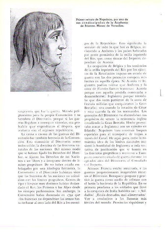 LAMINA 28227: Primer retrato de Napoleon