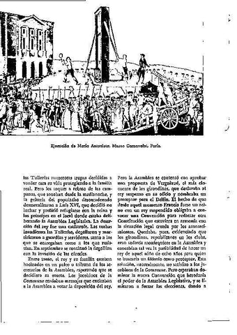 LAMINA 28224: Ejecucion de Maria Antonieta