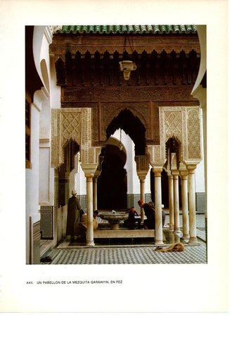 LAMINA 27867: Mezquita Qarawiyn en Fez, Marruecos