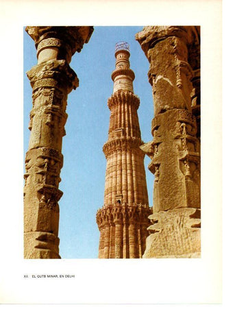 LAMINA 27859: El Qutb Minar, Nueva Delhi, India