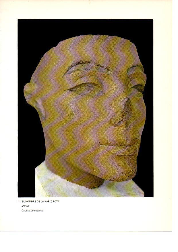 LAMINA 27903: El hombre de la nariz rota, de Menfis, Egipto