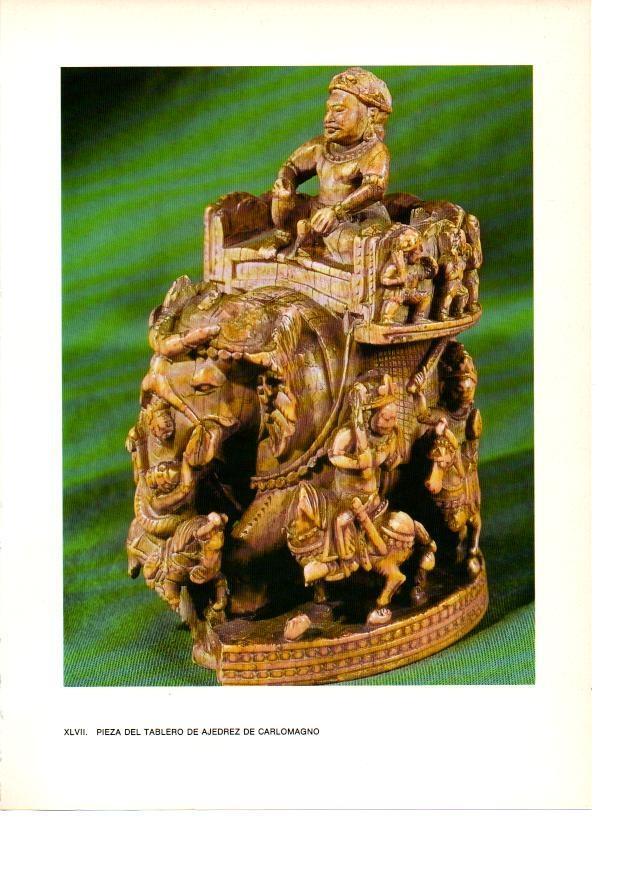 LAMINA 27892: Pieza del ajedrez de Carlomagno