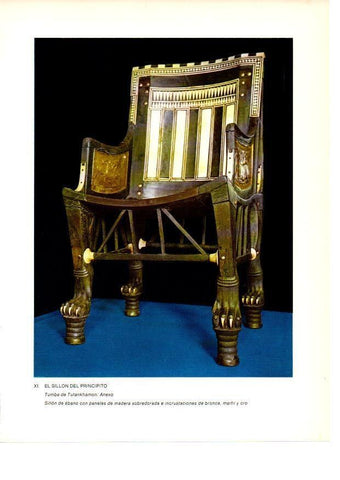 LAMINA 27913: El sillon del Principito. Egipto