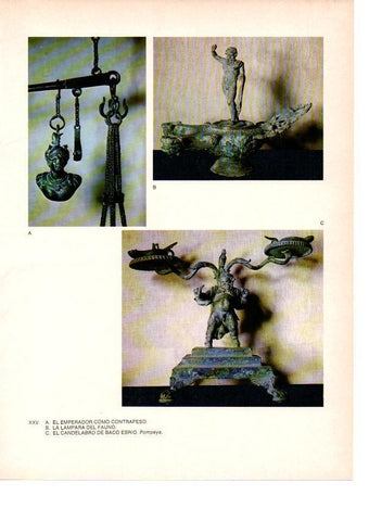 LAMINA 27814: Bronces de Pompeya