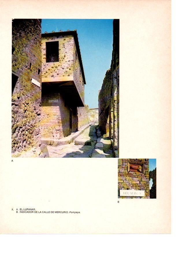 LAMINA 27799: Lupanar de Pompeya