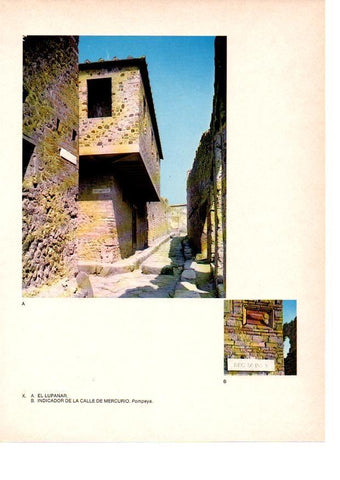 LAMINA 27799: Lupanar de Pompeya
