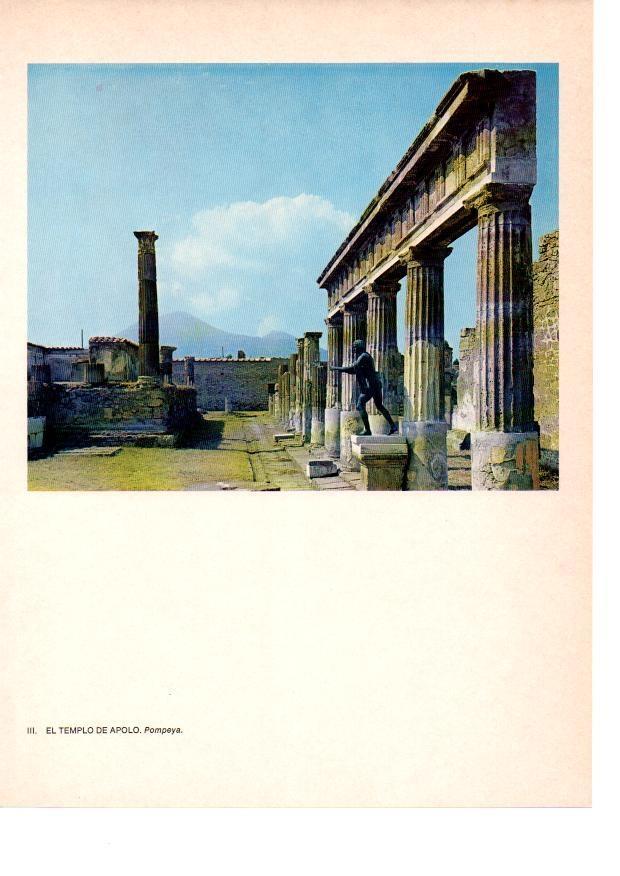 LAMINA 27792: Templo de Apolo de Pompeya