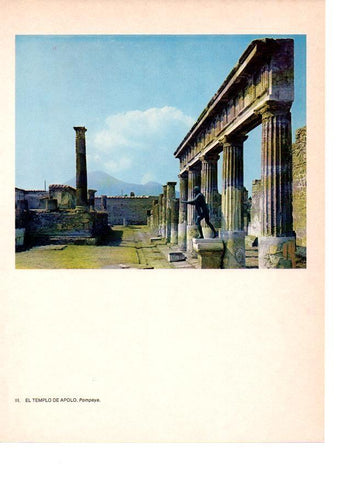 LAMINA 27792: Templo de Apolo de Pompeya
