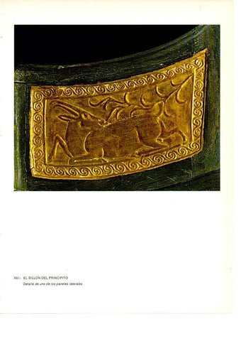 LAMINA 27915: Detalle del sillon del Principito. Egipto