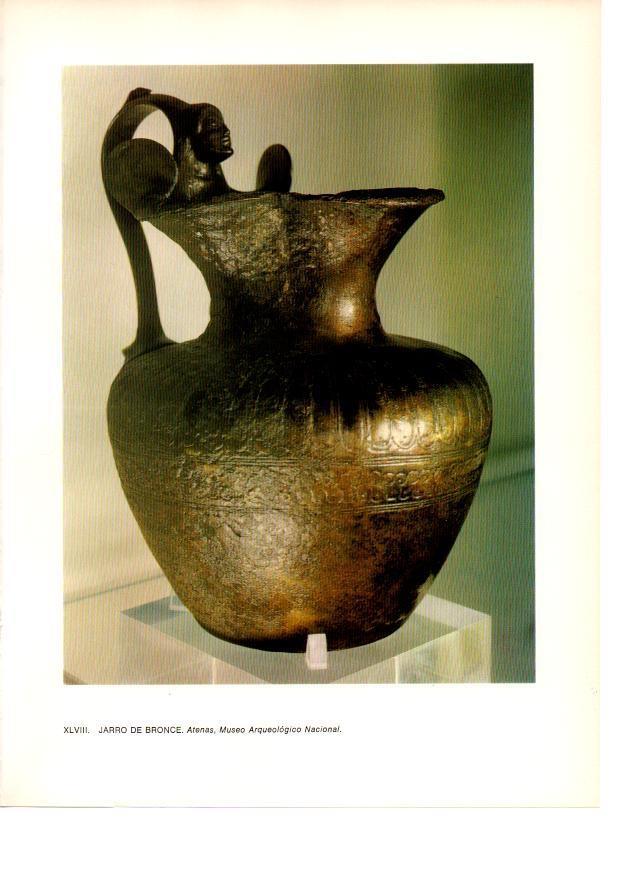 LAMINA 28006: Jarro de bronce de la antigua Grecia