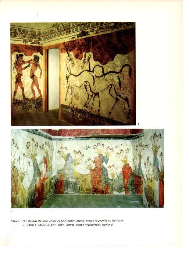LAMINA 27995: Frescos  de Santorini