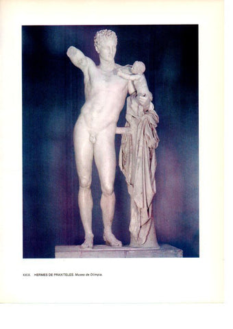 LAMINA 27987: Hermes de Praxiteles