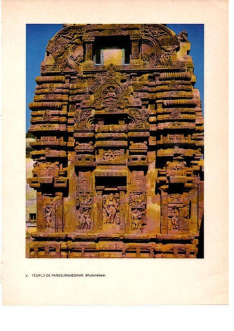 LAMINA 28019: Templo de Parasurameswar en Bhubaneswar