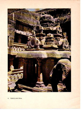 LAMINA 28017: Templo Jain de Ellora