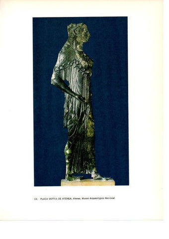 LAMINA 27978: Placa votiva de Atenea