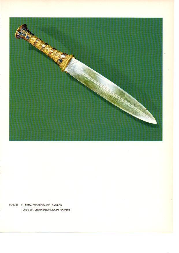 LAMINA 27940: El arma postrera de Tutankhamon