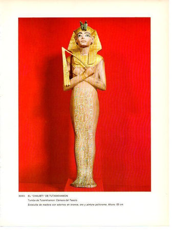LAMINA 27937: El Chaubti de Tutankhamon