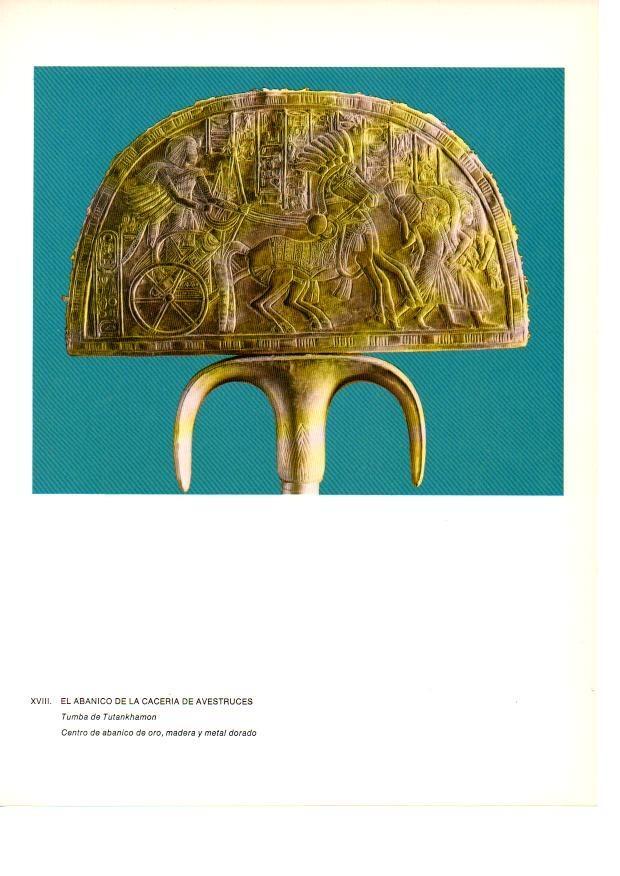 LAMINA 27920: Abanico de la Caceria de Avestruces, Egipto