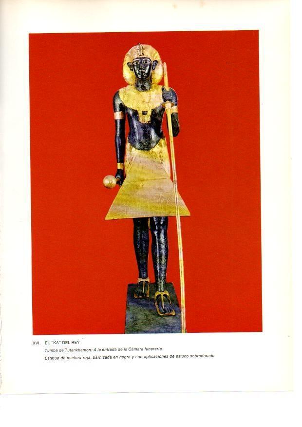 LAMINA 27918: El Ka del Rey Tutankhamon