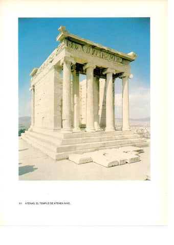 LAMINA 27970: Templo de Atenea Nike en Atenas