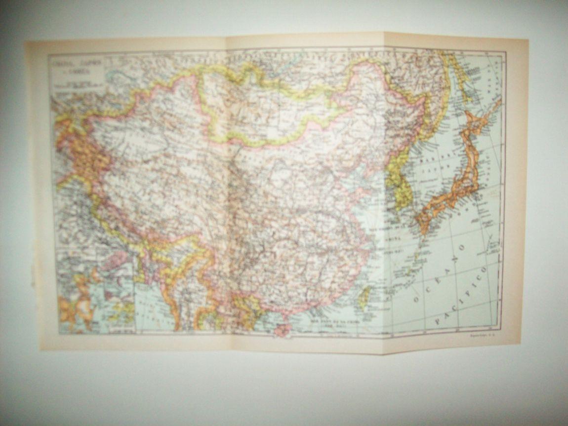 LAMINA 39082: Mapa de China, Japon y Corea