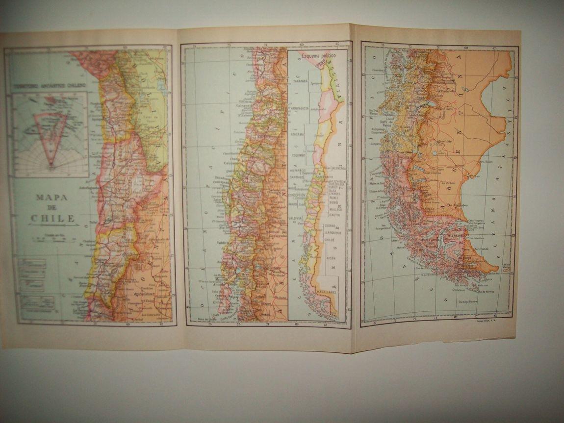 LAMINA 39081: Mapa de Chile