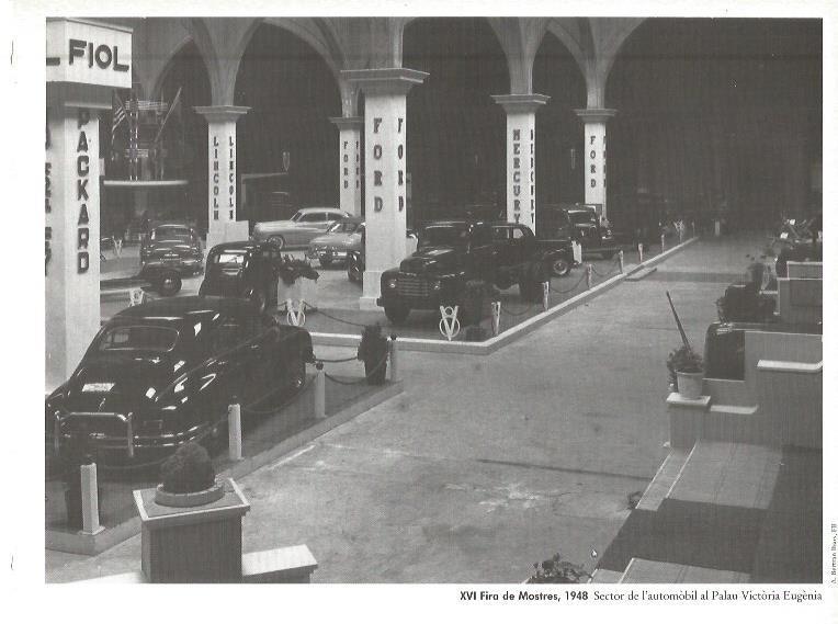 LAMINA V02472: XVI Fire de Mostres 1948. Sector del automovil 