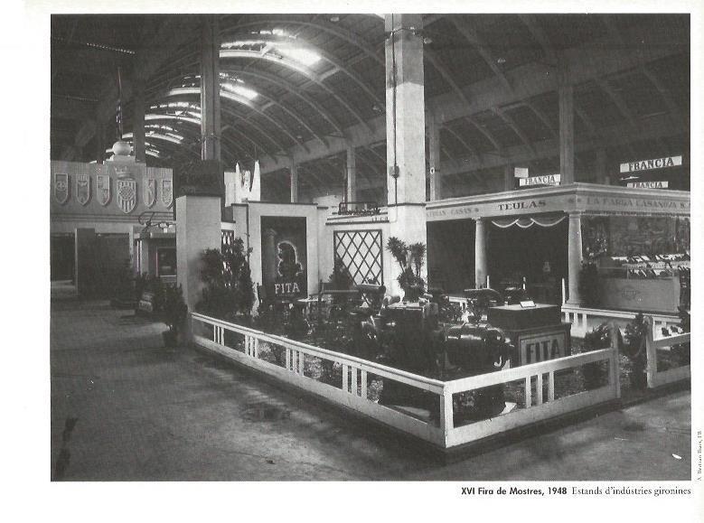 LAMINA V02473: XVI Fire de Mostres 1948. Estand industrias gironines