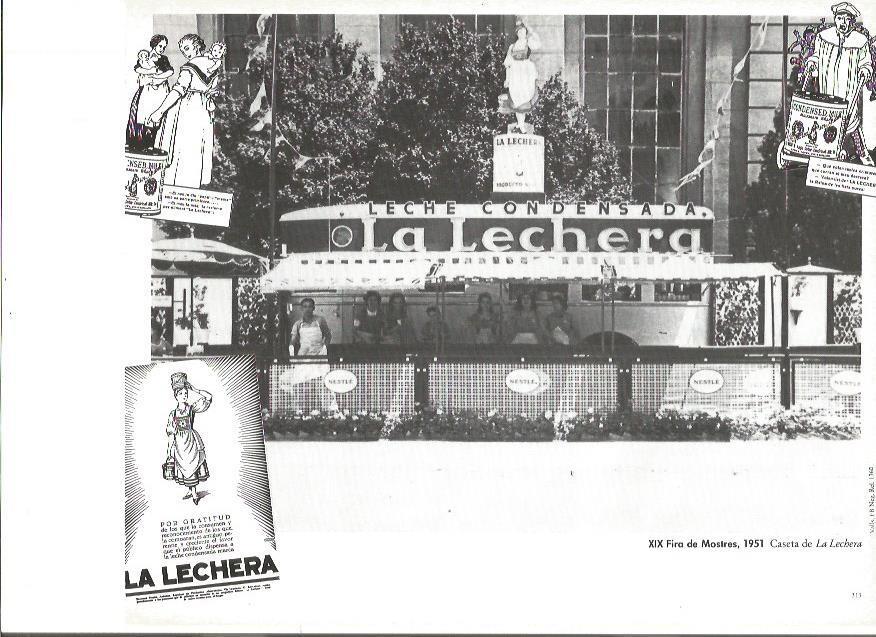 LAMINA V02479: XIX Fire de Mostres 1951. Caseta La Lechera