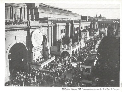 LAMINA V02481: XIX Fire de Mostres 1951. Palacio de proyecciones