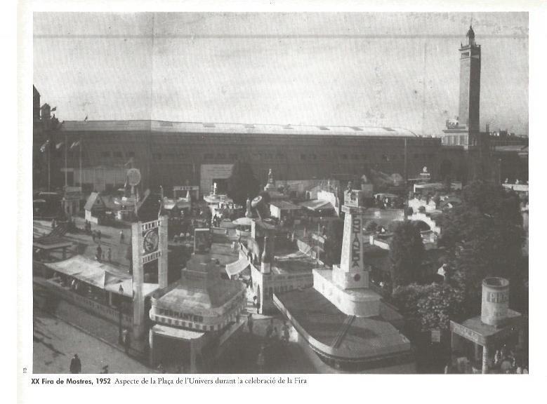 LAMINA V02482: XX Fire de Mostres 1952. Vista Plaça del Univers