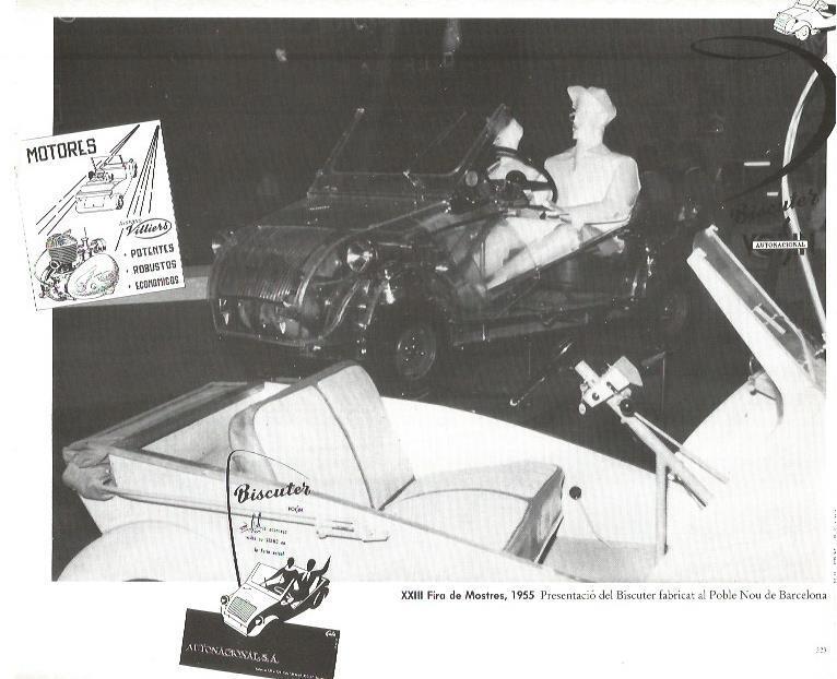 LAMINA V02485: XXIII Fira de Mostres 1955. Presentacion del Biscuter 