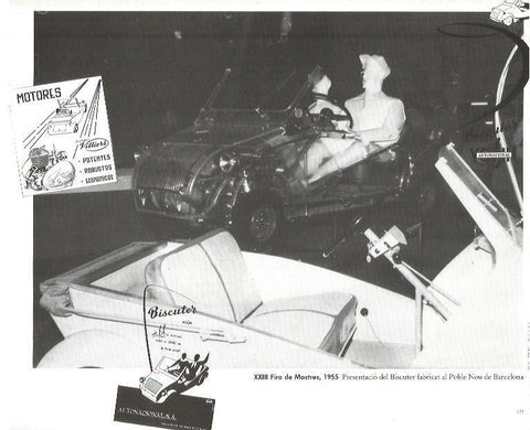 LAMINA V02485: XXIII Fira de Mostres 1955. Presentacion del Biscuter 