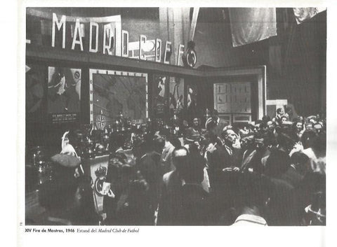 LAMINA V02467: XIV Fira de Mostres 1946. Estand del Madrid Club de Futbol
