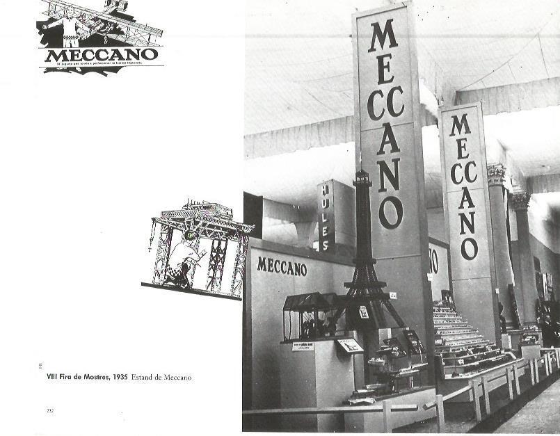 LAMINA V02442: VIII Fire de Mostres 1935. Estand Mecano
