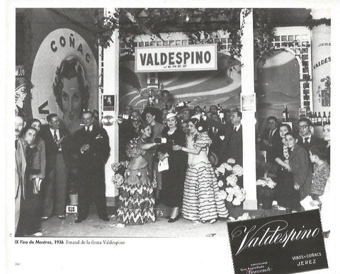 LAMINA V02446: IX Fire de Mostres 1936. Estand Valdespino