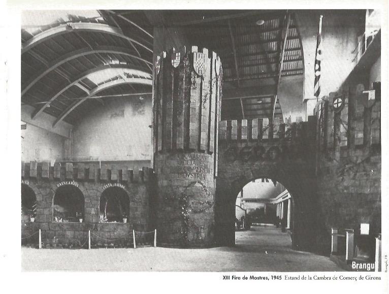 LAMINA V02463: XII Fira de Mostres 1944. Estandd Cambra de Comerç de Girona