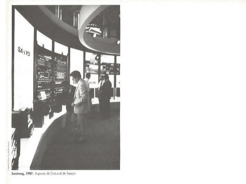 LAMINA V02523: Sonimag 1987. Stand Sanyo