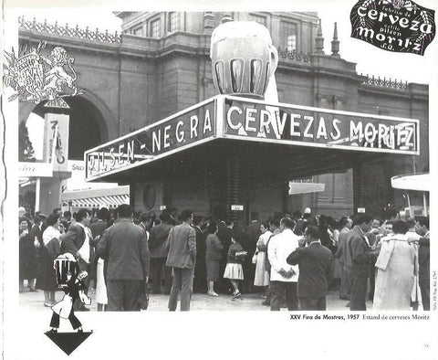 LAMINA V02499: XXV Fira de Mostres 1957. Estand Moritz
