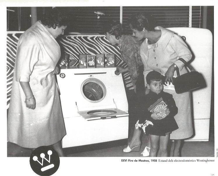 LAMINA V02511: XXVI Fira de Mostres 1958. Estand Westinghouse