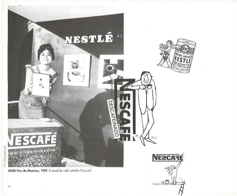 LAMINA V02513: XXVII Fira de Mostres 1959. Estand Nescafe